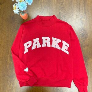 Parke Red Sweatshirt Valentine's Day College Comfortable Brand New💑💞